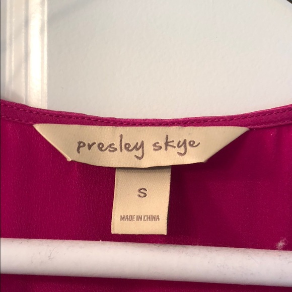 Vibrant pink and blue dress! - Picture 5 of 5